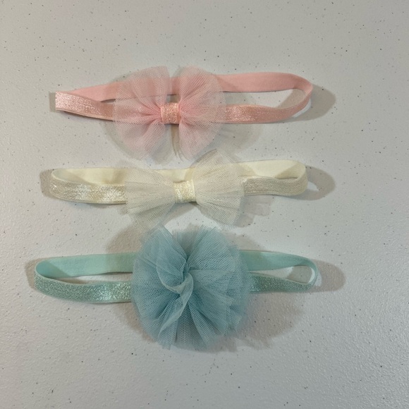 Other - Bundle of Baby Girl Headbands (3)- Baby Girl Accessories